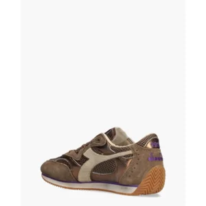 Diadora Heritage Equipe Revenge Mesh Brown Cinnamon