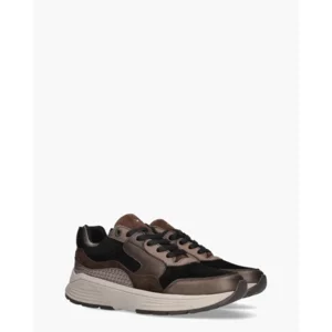 Xsensible Golden Gate Lady Zwart/Bruin Damessneakers