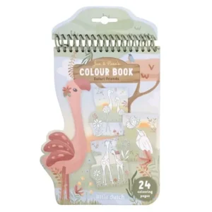 Kleurboek - Safari - Flamingo