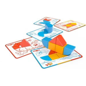 Geomag - Magicube - Magnetische blokken - Vormen en kaarten - 16dlg.