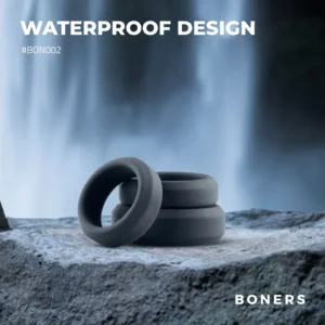 Boners Set Van 3 Platte Siliconen Cockringen