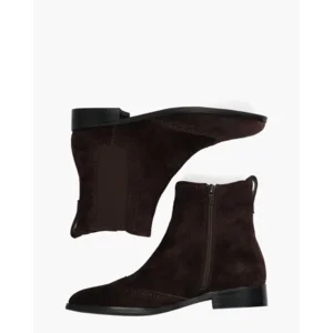 Di Lauro Sheralyn Donkerbruin Dames Enkelboots