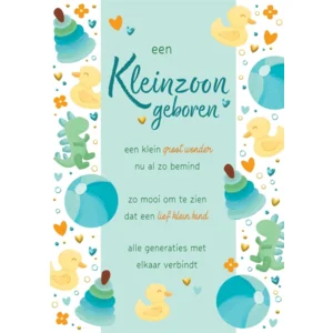 Kaart - Een kleinzoon geboren - Lifetime of love - 01-LV.GBE.0030
