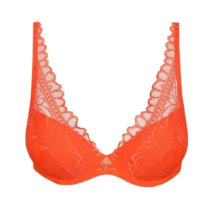 Marie Jo Cerina voorgrvormde plunge bh in oranje