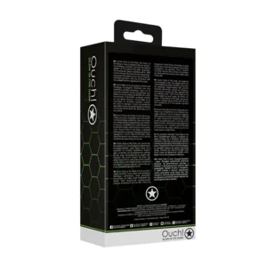 Ouch! Glow in the Dark Butt Plug Met Cockring 10 Cm