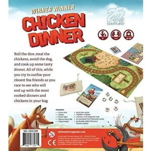 Winner winner chicken dinner - Dobbelspel - 8+