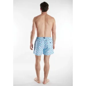 Ceceba Zwemshort Heren: Ijsjes motief, los model, ingewerkte slip ( CEC.64 )