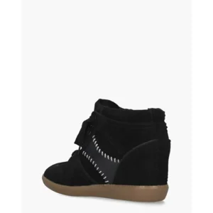 Lisa & Jo Alia Zwart Damessneakers