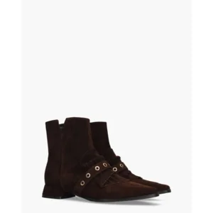 Di Lauro Damiana Donkerbruin Dames Enkelboots