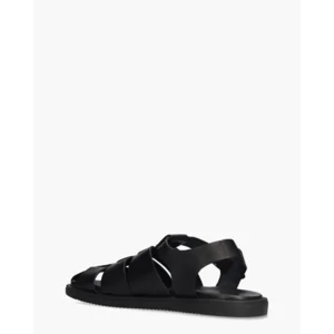 The Sandals Factory M8097 Zwart Herensandalen