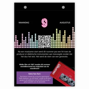 Scheurkalender - The greatest hits - 2027 - 13x18cm