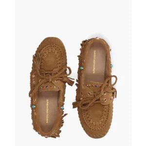 Miss Behave Camel Dames Veterschoenen