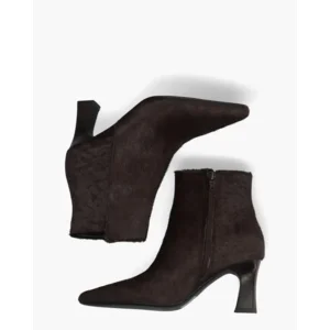 Di Lauro Desma Donkerbruin Dames Enkelboots