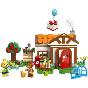 LEGO® 77049 Animal Crossing Isabelle op visite