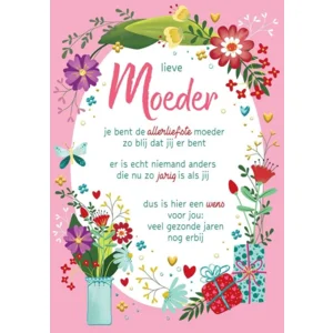 Kaart - Lieve moeder - Lifetime of love - 01-LV.GBE.0001