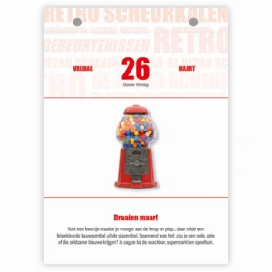 Scheurkalender - De retro scheurkalender - 2027 - 13x18cm
