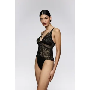 Sarda Amelia body in zwart
