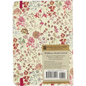 Notitieboek - Compact journal - Peter Pauper - Wildflower Meadow - 13x18cm