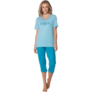 Pastunette – Stripe – 121261-104-1 – Pyjama – Turquoise