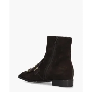 Gioia Donkerbruin Enkelboots