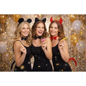 Verkleedset - Muis - Diadeem, staart & strik