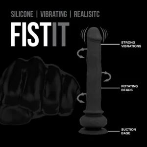 Fist It Realistische Anale Vibrator Met Zuignap 23 cm