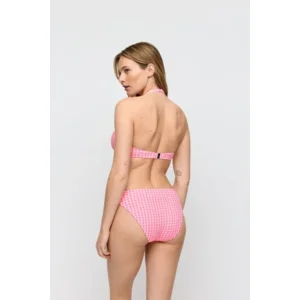 Marie Jo Swim Bikini Slip: Mary Lynn, Rose Gingham, Laag model ( MJO.343 )