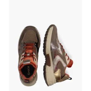 Gabor 6005.01.006 Bruin/Multi Damessneakers