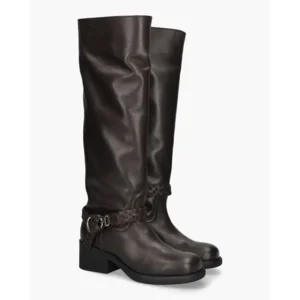 Nubikk Lizzy Lynn Donkerbruin Damesboots