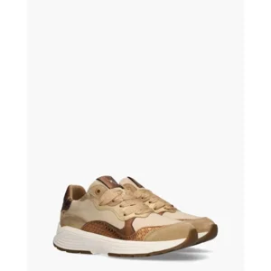Xsensible Rainbow Beige/Koper Damessneakers