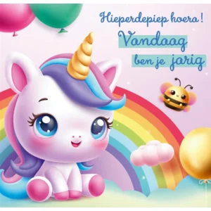 Kaart - Muziek - Hieperdepiep hoera! Vandaag ben je jarig - 018