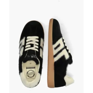 Back 70 Mohair Zwart/Wit Damessneakers