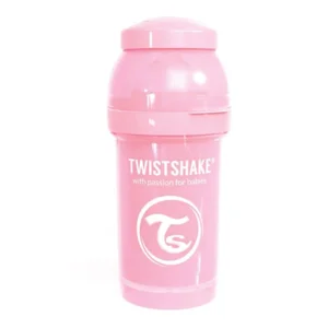 Twistshake Babyfles 180ml Pastel Pink