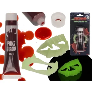 Nepbloed & vampierentandjes - Glow in the dark - 28,3gr.