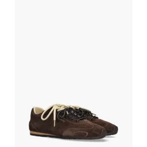 Nubikk Billy Lou II Donkerbruin Damessneakers