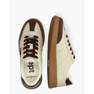East Pacific Trade Santos Off-White/Bruin Damessneakers