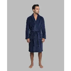 Egatex ( Soy ) Kamerjas Heren: Blauw, Fleece warm ( EGA.546 )