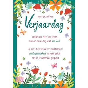 Kaart - Verjaardag - Lifetime of love - 01-LV.GBE.0009