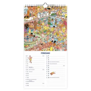Kalender - Jan van Haasteren - 2027 - 18x34,5cm