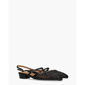 Di Lauro Dante Zwart Dames Slingbacks