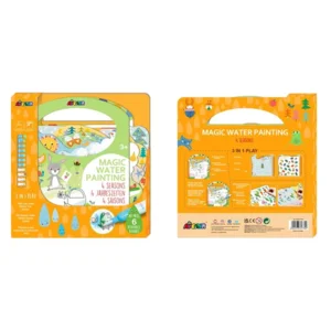 Kleuren met water - Vier seizoenen - Met spelletjes & stickers