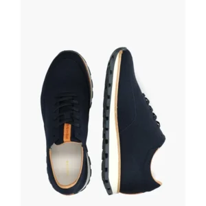 Rehab Mason Knit Donkerblauw Herensneakers