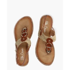 Ella Cruz Zerra Camel Beige Damesslippers