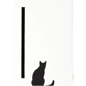 Notitieboek - Compact journal - Curious cat - 13x18cm