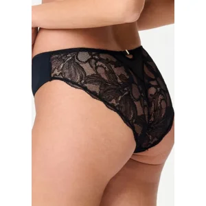 Lingadore Black Beauty slip in zwart