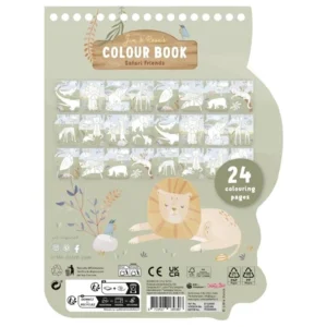 Kleurboek - Safari - Leeuw