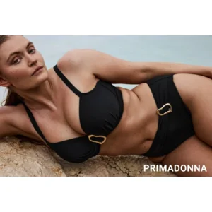 Prima Donna Swim Bikini Taille Slip: Uvita, Zwart, ( PDO.511 )