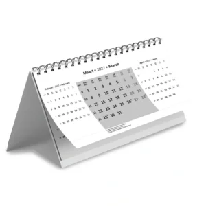 Kalender - Gelukkig nieuwjaar, data - Desk - 2027