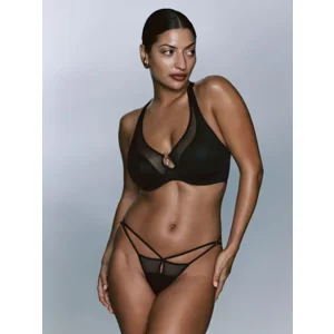 Prima Donna Twist Plunch BH: Sheary, Zwart, Europese Maten pdo.613