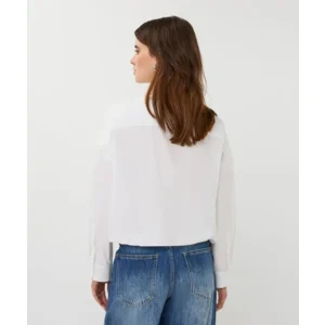 Esqualo hemdbloes: Wit, lange mouw ( ESQ.328 )